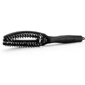 Olivia Garden Fingerbrush Combo grande brosse plate en nylon et poils de sanglier Small 1 pcs