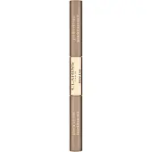 Clarins Brow Duo kit pour la taille des sourcils fixation et forme teinte 01 - Tawny Blond 2,8 g