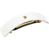 Balmain Hair Couture Large White pince à cheveux 1 pcs