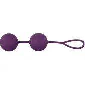Sweet Smile SMILE XXL Balls - boule de geisha géante - silicone violet