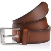 Tom Tailor Ceinture 'CALVIN' marron