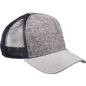 Djinns Casquette 'Suelin' bleu nuit / gris chiné