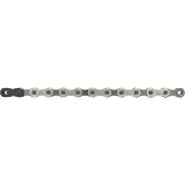 Sram Pc1130 Solid Pin Powerlock Road/mtb Chain Argenté 114 Links