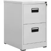 vidaXL Classeur Gris clair 46x62x72,5 cm Acier