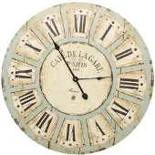vidaXL Horloge murale Multicolore 60 cm MDF