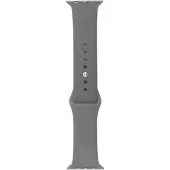 BlueBuilt Silicone Bracelet Noir pour Apple Watch 44/45/46 mm