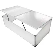 vidaXL Couchette sans fond avec 2 couvercles