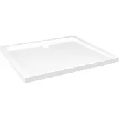 vidaXL Receveur de douche rectangulaire ABS Blanc 80x90 cm
