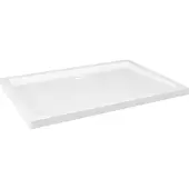 vidaXL Receveur de douche rectangulaire ABS Blanc 70x100 cm