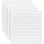 vidaXL Portes d'armoire à persiennes 4pcs blanc 61,5x59,4cm pin massif