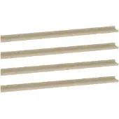vidaXL Étagères murales 4 pcs chêne sonoma 115x9x3 cm