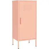 vidaXL Armoire de rangement Rose 42,5x35x101,5 cm Acier