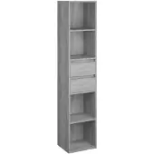 vidaXL Bibliothèque Sonoma gris 36x30x171 cm Bois d'ingénierie