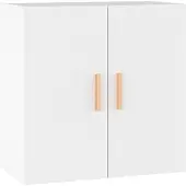 vidaXL Armoire murale Blanc 60x30x60 cm Bois d'ingénierie