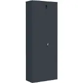 vidaXL Classeur anthracite 90x40x240 cm acier