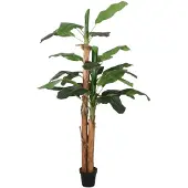 vidaXL Bananier artificiel 19 feuilles 180 cm vert