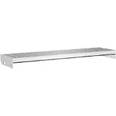 vidaXL Escalier en caillebotis 90x24x7 cm acier galvanisé