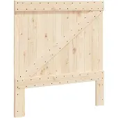 vidaXL Tête de lit 100x104 cm pin massif