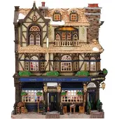 Lemax Décoration - Wesley Pub - Plastique - LED - 27 cm
