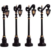 Intratuin 4 Lampioni COLONIAL Réverbère COD 54313