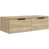 vidaXL Armoire murale Chêne sonoma 68x30x20 cm Bois d'ingénierie