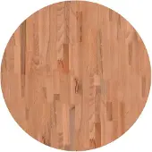 vidaXL Dessus de table Ø80x2,5 cm rond bois massif de hêtre