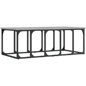 vidaXL Table basse Gris Sonoma 100x50x35,5 cm Bois composite