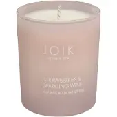 Joik Organic Home & Spa Strawberries & Sparkling Wine bougie parfumée 150 g