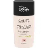 Sante Naturkosmetik Sante-Naturkosmetik Maquillage-du-visage Foundation-PowderFond de teint éclat 001 30 ml (483,67 € / 1 l)