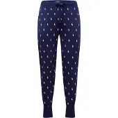 Ralph Lauren Pantalon de pyjama bleu marine / blanc