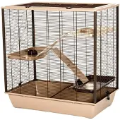 Interzoo Frodo + Plastic Cage à rongeurs 78 cm gris chaud