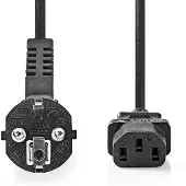 Nedis Cegl10000bk50 Câble électrique Noir 5 M Cee7/7 Coupleur C13