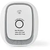 Nedis Smartlife Zigbee 3.0 Gas Sensor Argenté