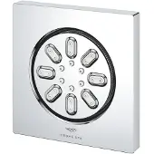 GROHE Seitenbrause CUBE RAINSHOWER AQUA eckig chr
