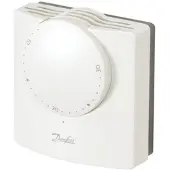 Danfoss Rumtermostat RMT-230 8-30 230V L'accélérateur permet de régler la température de manière différente, Thermostat, Blanc