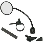 Busch + Müller Rétroviseur Cycle Star Round Universal Fixation Clip