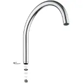 GROHE Bec déverseur en U 13372 chromé