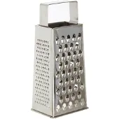 5 Five Reibe 4 Seiten Edelstahl (24 x 11 x 7,5 cm), Râpe, Argent