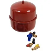 Plieger Renovatiepakket CV-ketel - 1.0 bar voordruk - 18 liter - Rood (7391846)