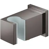 GROHE Coude de raccordement mural Euphoria Cube 26370 avec support de douche mural hard graphite