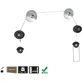 Macleans Support TV mural Superslim Support TV 32-75" VESA 100x100, 200x200, 300x300, 400x400, 600x600, 800x800 mm