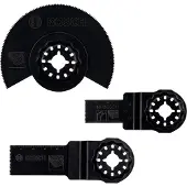 Bosch 2607017323 Prom 3-tlg.PMF-Set für Holz