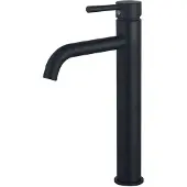 FortiFura Calvi Mitigeur rehaussé lavabo 33.1cm Noir mat SW377834