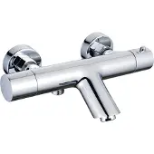 FortiFura Calvi Robinet baignoire thermostatique Chrome SW720223