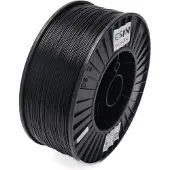 Esun Filament PLA+ 1.75mm noir 3Kg (PLA, 1.75 mm, 3000 g), Filament 3D, Noir