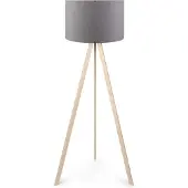Opviq , AYD-1522, lampadaires, gris, MDF, 38 x 38 x 140 cm