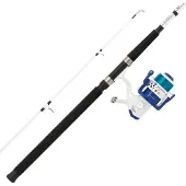 Mitchell Neuron Boat Fishing Combo Blanc,Bleu 2.70 m / 100-300 g