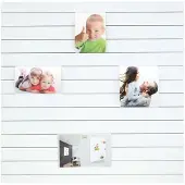 Deknudt Cadre multiphoto Handy en blanc avec fentes 60x60 S68EK1