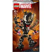 LEGO 76249 Marvel Venomized Groot Jeu de construction, Transformez bébé Groot en version Venomized, personnage du Guardian of the Galaxy, set de jeu et d'exposition, cadeau pour les fans des Avengers