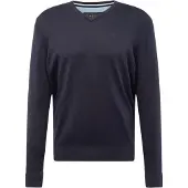 Bugatti Pull-over bleu foncé